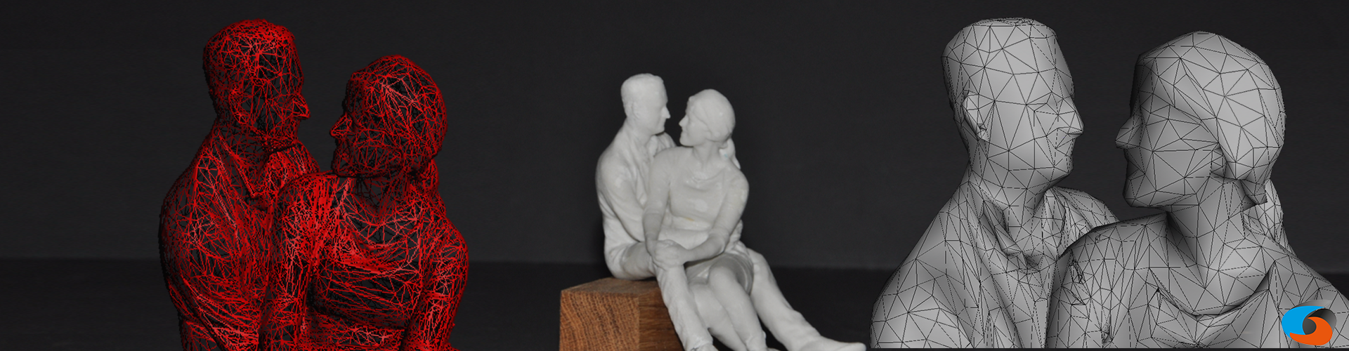 3D-print huwelijkskoppel