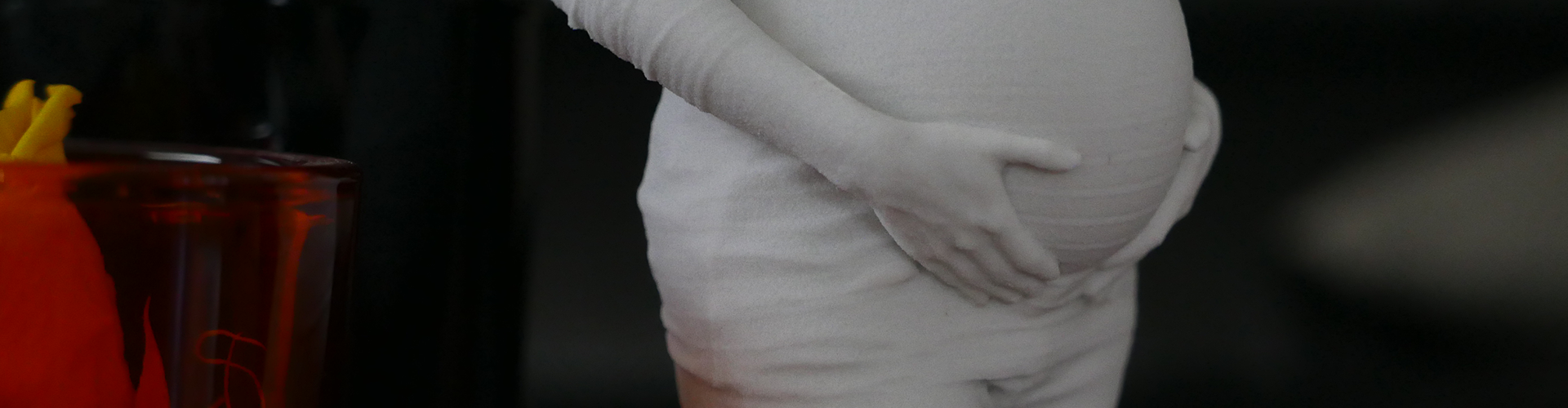 Zwangerschapsbuikje - Zwangere buik - 3D print - 3D fotografie - buik print - impression ventre – print belly