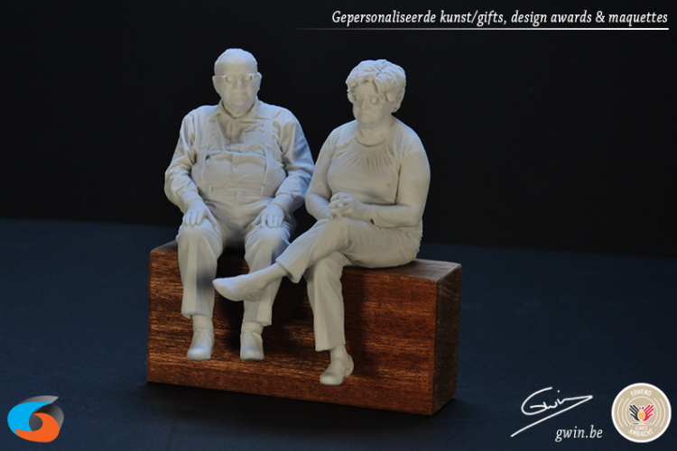 3D-beeldje voor gouden jubileum