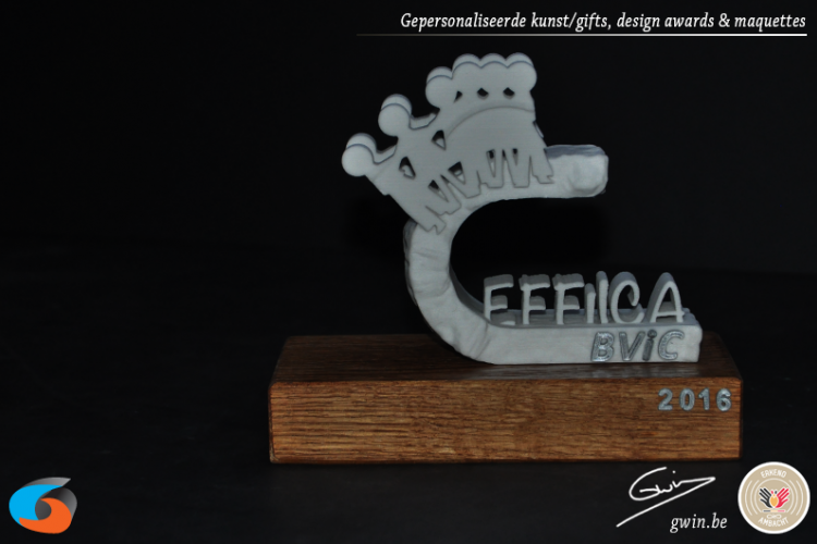 Design Award geprint in 3D - 3D-trofee
