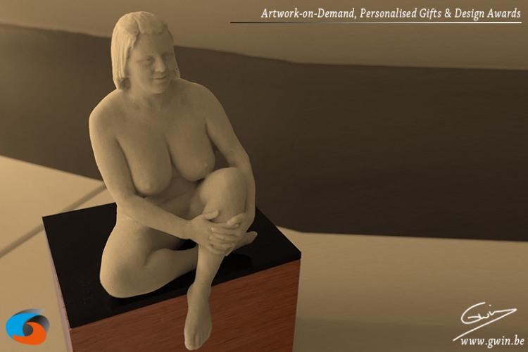3D-beeldje laten maken van jezelf - 3D-selfie 3D-printen - Erotisch 3D-beeld