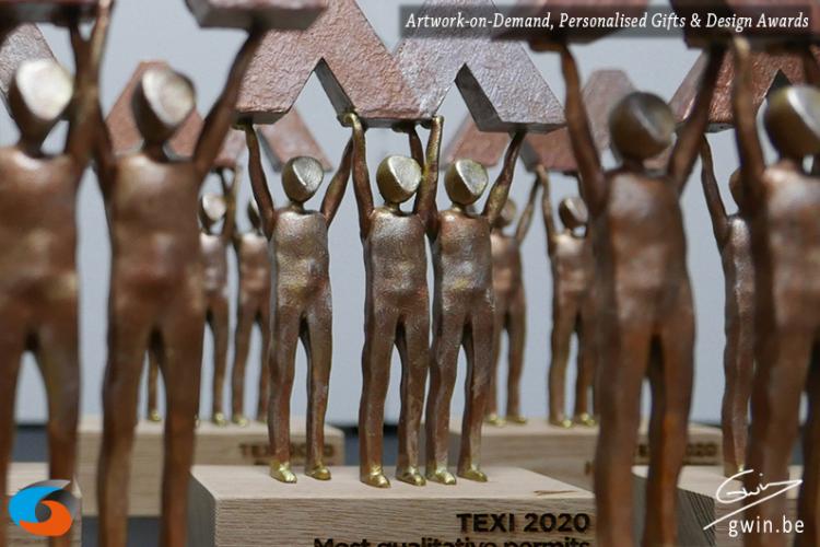 design award - gepersonaliseerde award - 3d-trofee - 3D-award