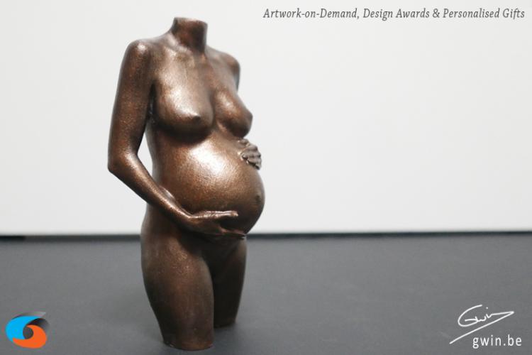 Zwangerschapsbuikje - Zwangere buik -  3Dbelly - 3Dbuik - buikprint - impression ventre