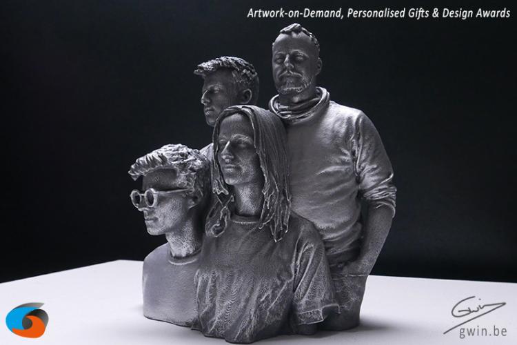 Artwork-on-Demand - Uniek geschenk - Persoonlijk cadeau - 3Dbeelden